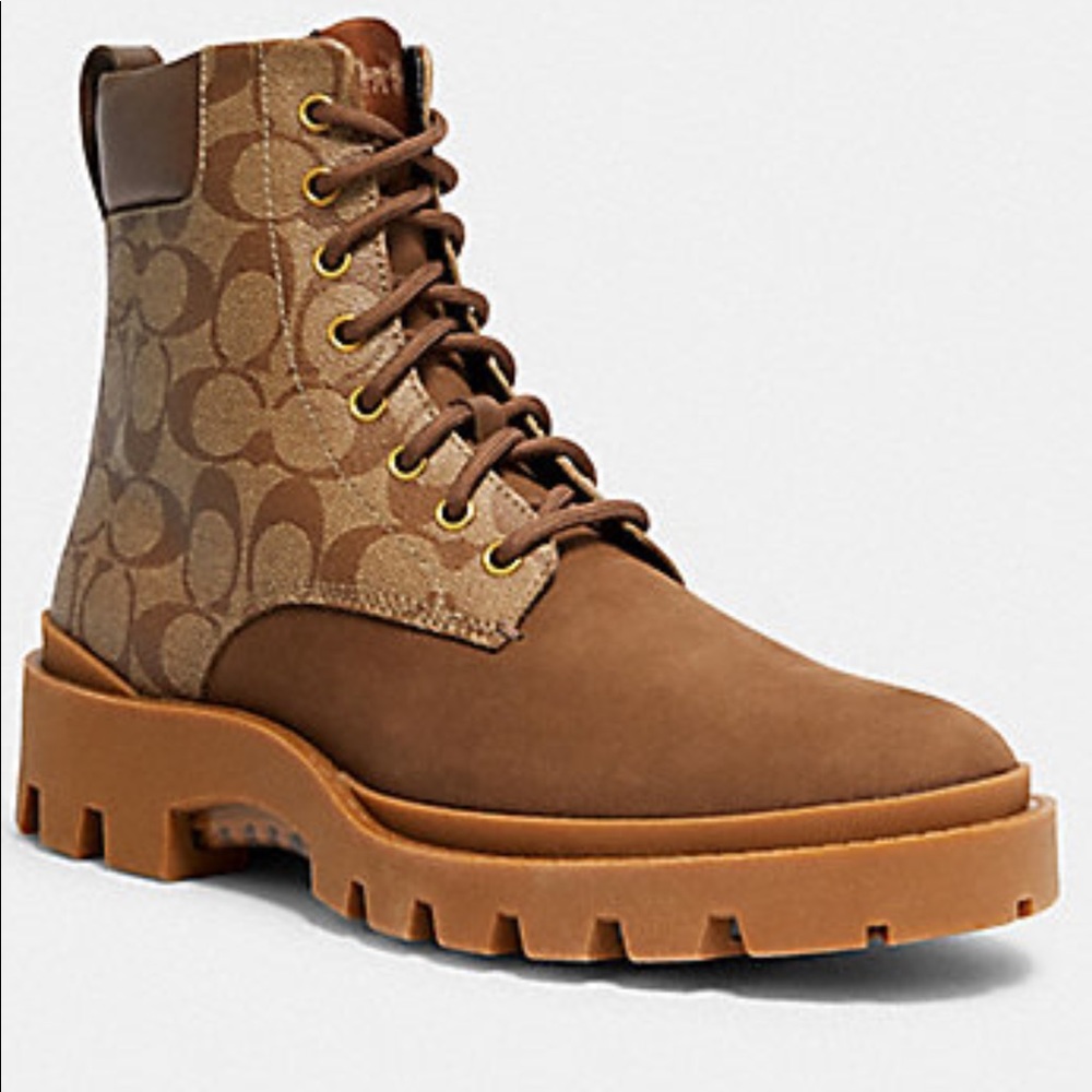 Coach Citysole Signature Boot (G5529) Men’s Size 10.5